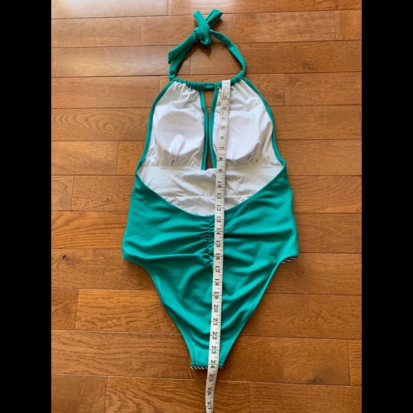 🎁Cupshe Textured & Striped One Piece Swimsuit-M🎁 - Picture 7 of 11